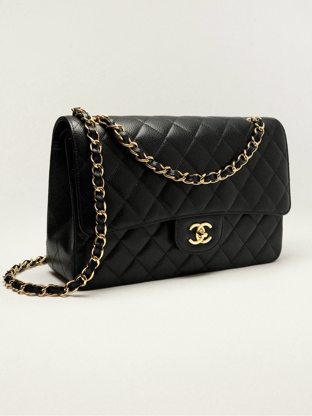 Channel Black and Gold Purse - Picture 10 of 10